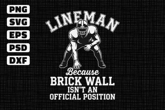 American Football Lineman Game Day SVG