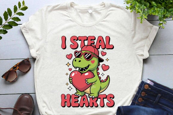 I Steal Hearts Valentine’s Day PNG SVG