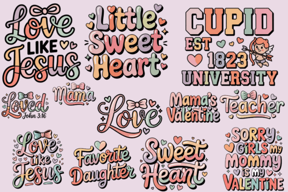 Valentine SVG PNG Mega Bundle