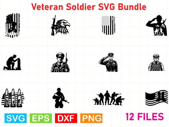 Veteran Soldier SVG Bundle